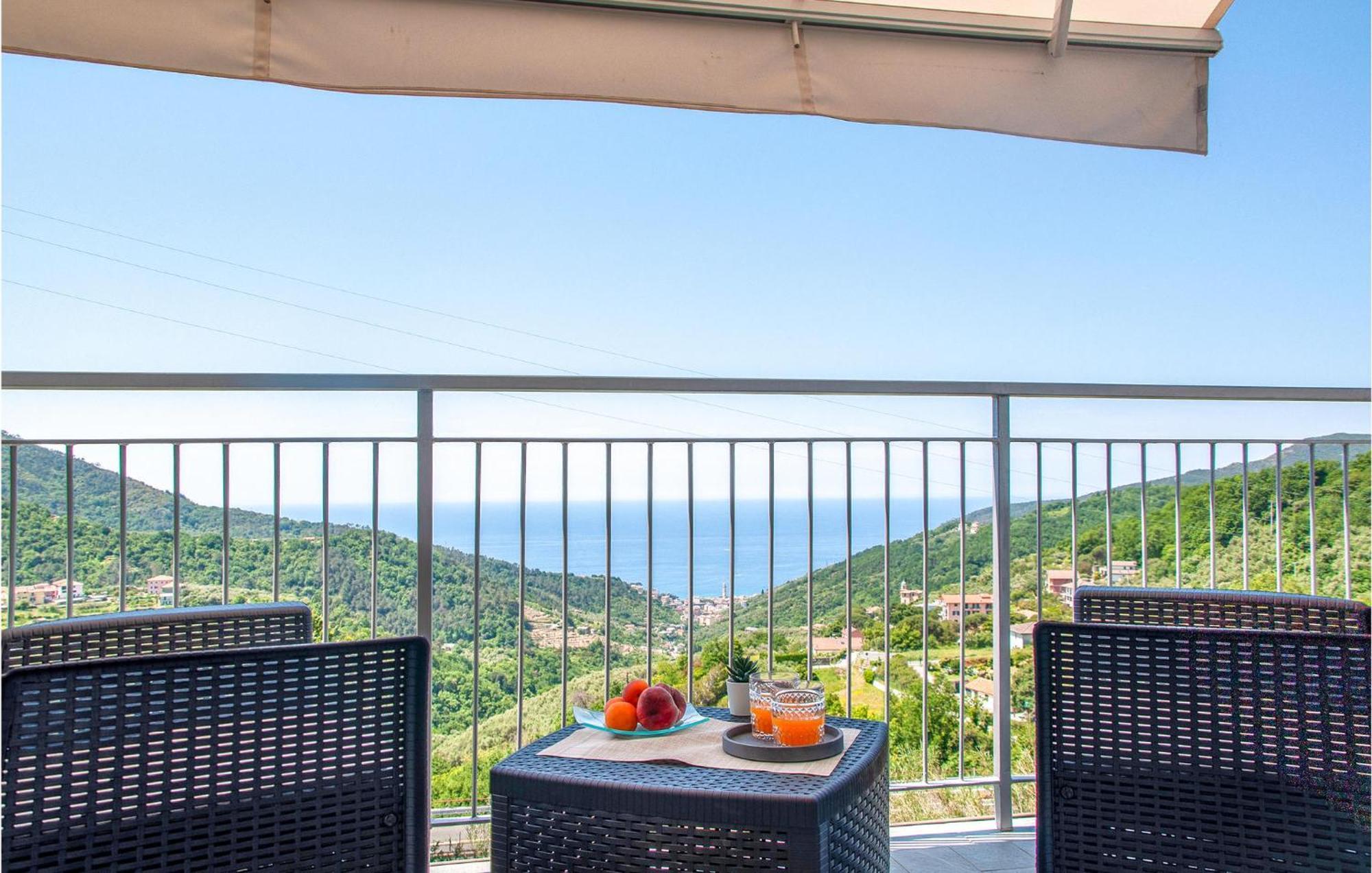 Amazing Apartment In Moneglia With House Sea View Kültér fotó